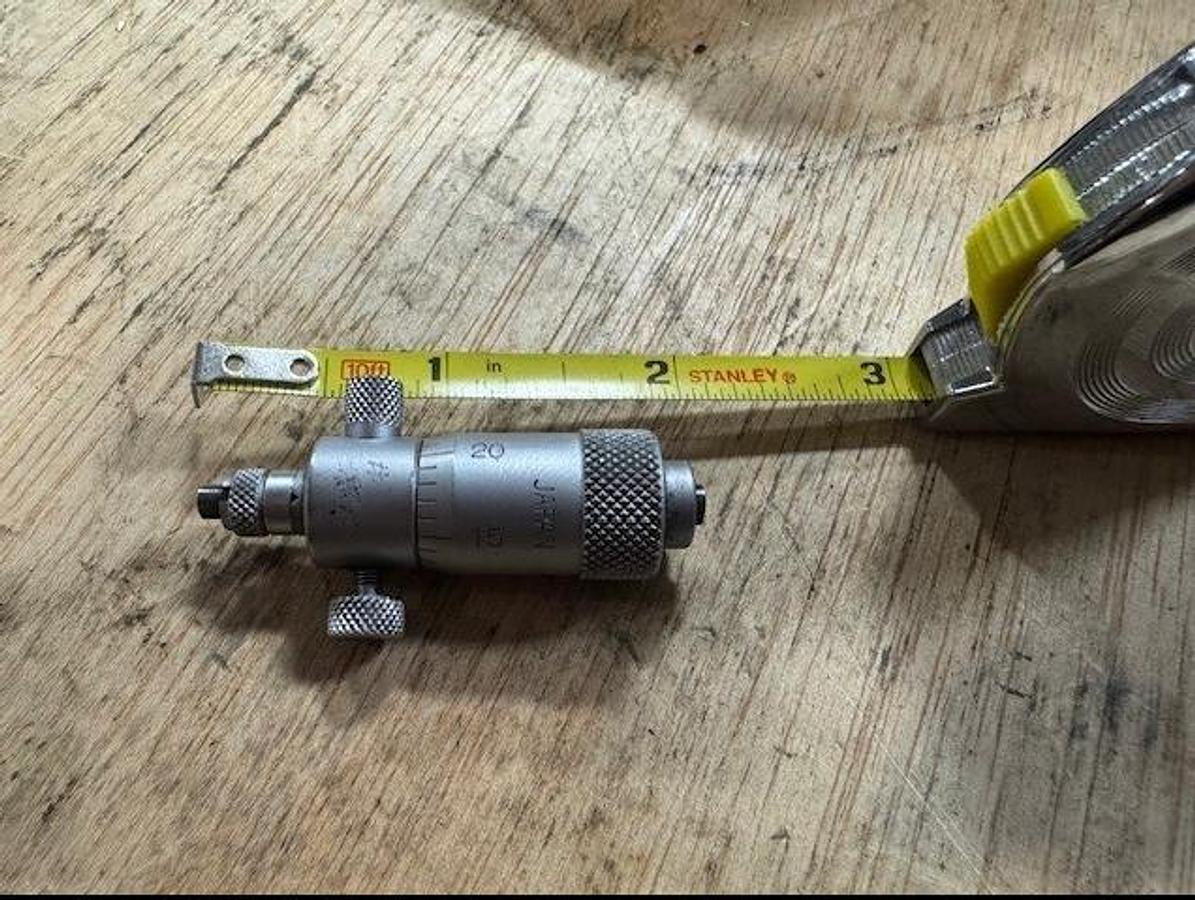 Used Starrett 2" - 10" Inside Diameter Micrometer Set