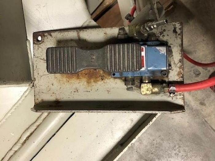 Used Conair Pneumatic Pallet Tilter with Foot Pedal