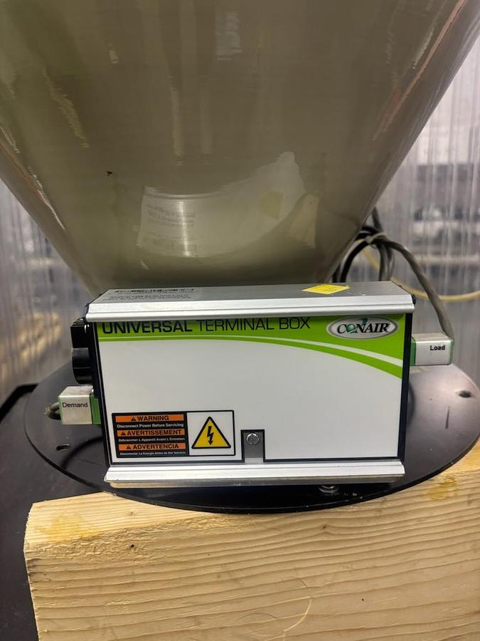 Used Conair DL Series Vacuum Material Receiver