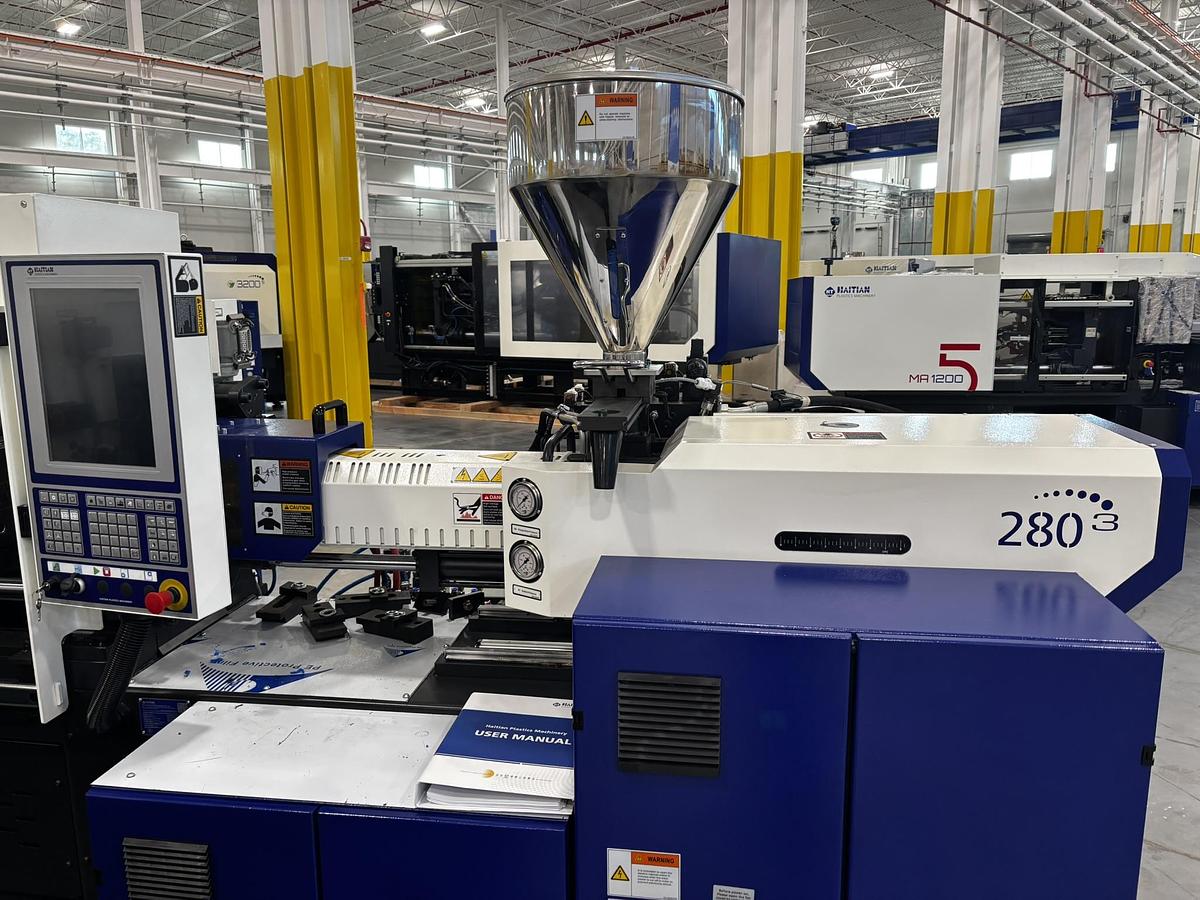 67 Ton, 4.89 Oz., Haitian MAIII 600/280 Injection Molding Machine (2023)