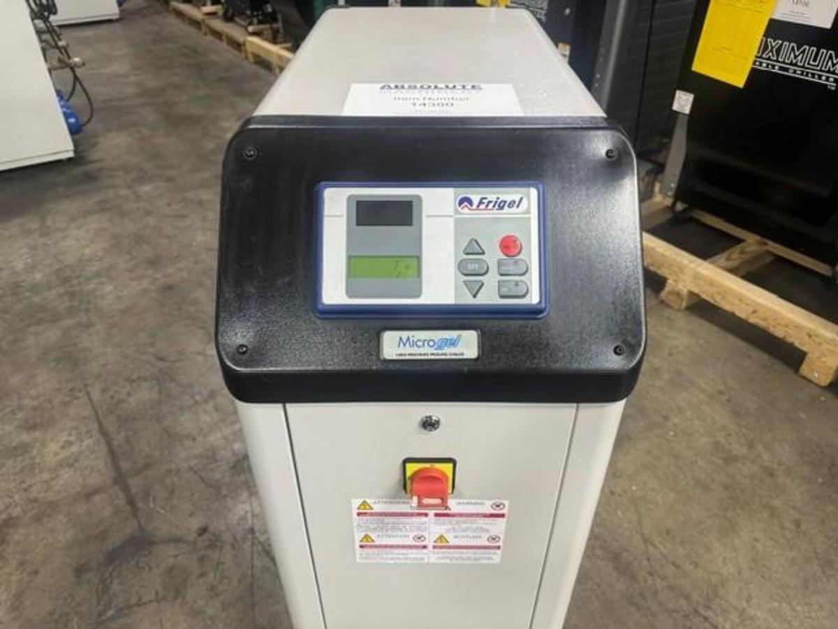 Used 2.5 Ton Frigel RCM40/6 SP Chiller and Temperature Controller (2012)