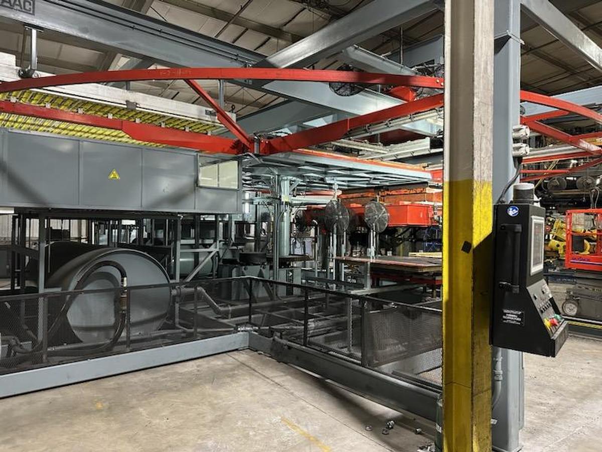Used MAAC 4-Station Double Oven Twin Sheet Pressure Forming Machine (2024)
