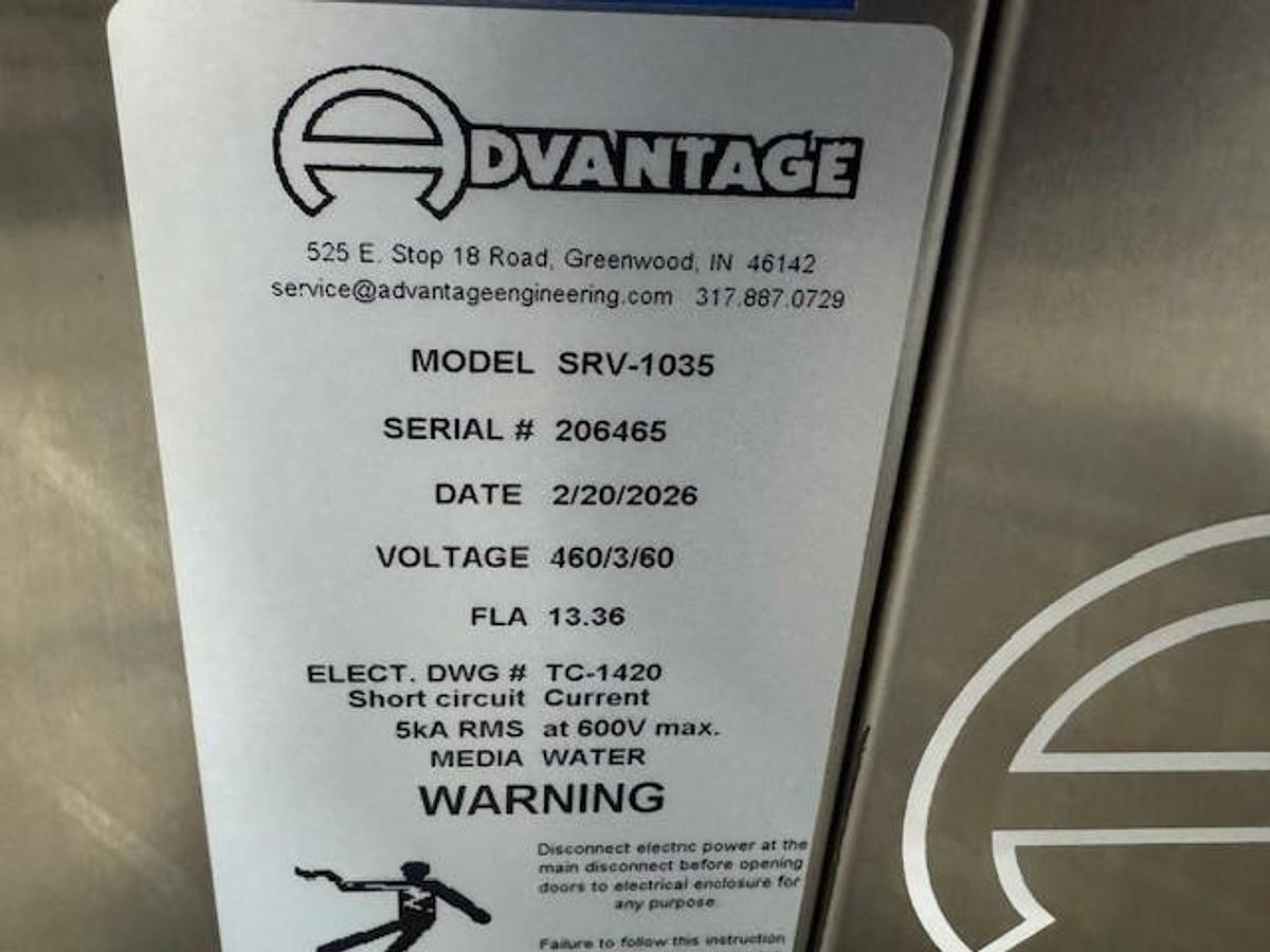 3/4 hp Advantage/Sentra Temperature Controller SRV-1035 (2026)