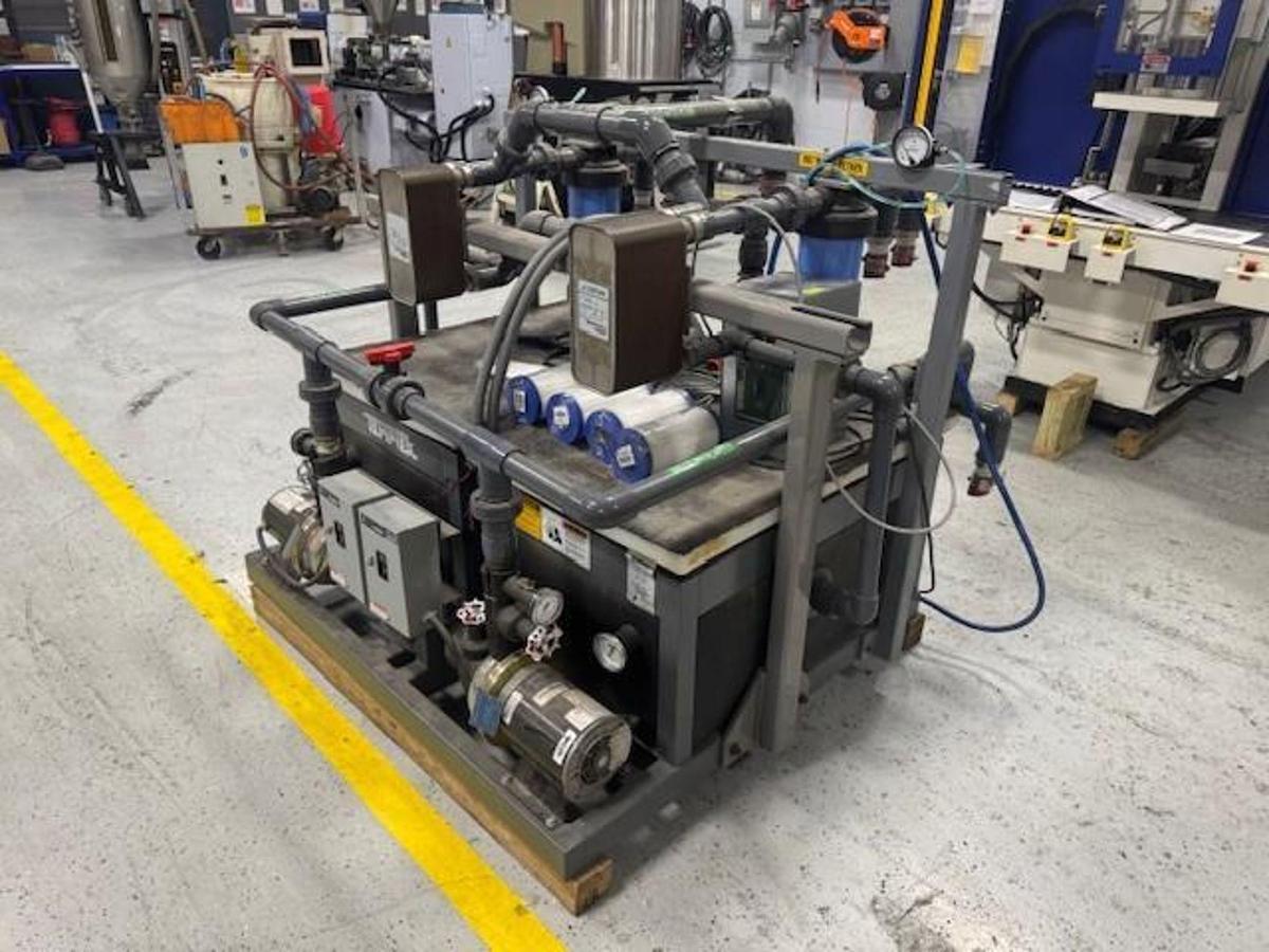 Used 14.5 Ton TempTek Central Water Chiller