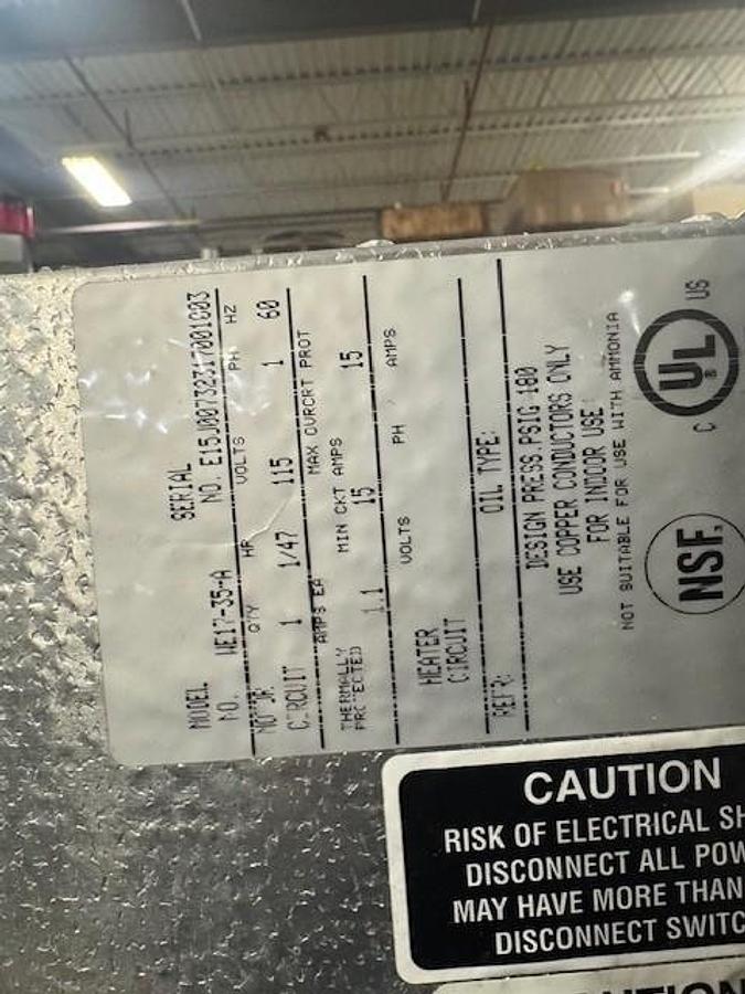 Used MK Flat Belt Conveyor with EMI Cooling System 28" wide x 16' Long