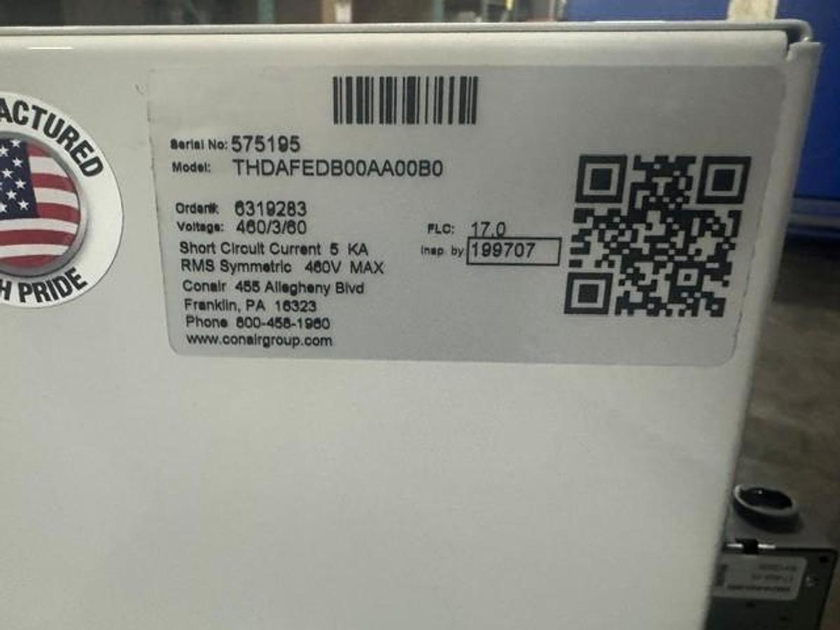 1 HP Conair TW-E1 Series Temperature Controller 460v (2026)