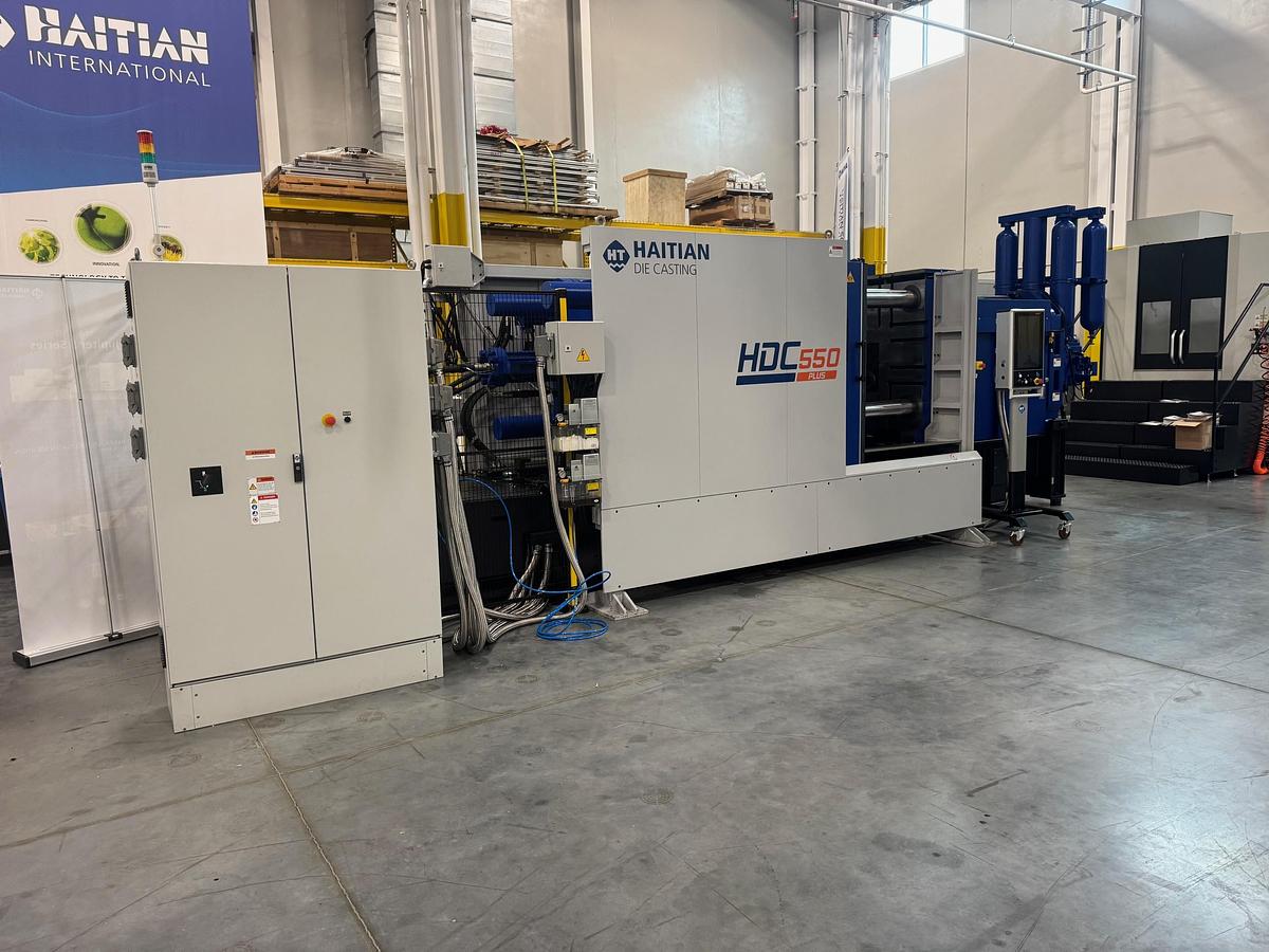 2,500 Ton Haitian HDC 550 Die Casting Machine (2026)