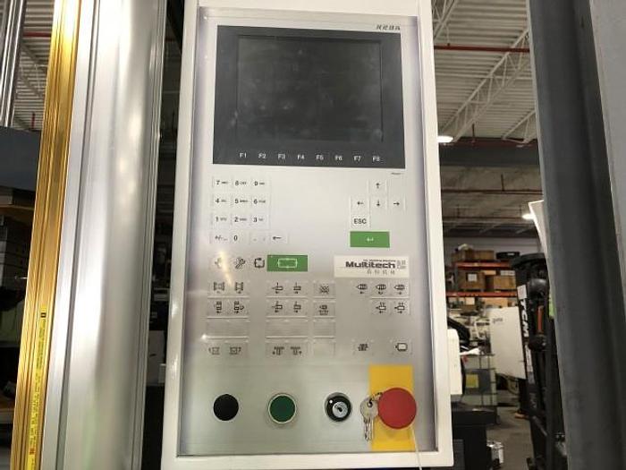 Used 85 Ton, MULTITECH (LSR) 2-Station Vertical Injection Molding Machine (LAB) (2015)