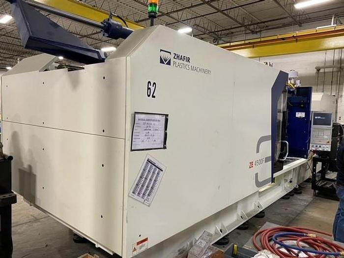 Used 506 Ton, 23.59 oz., Haitian/Zhafir Electric High-Speed Injection Molding Machine (2020)