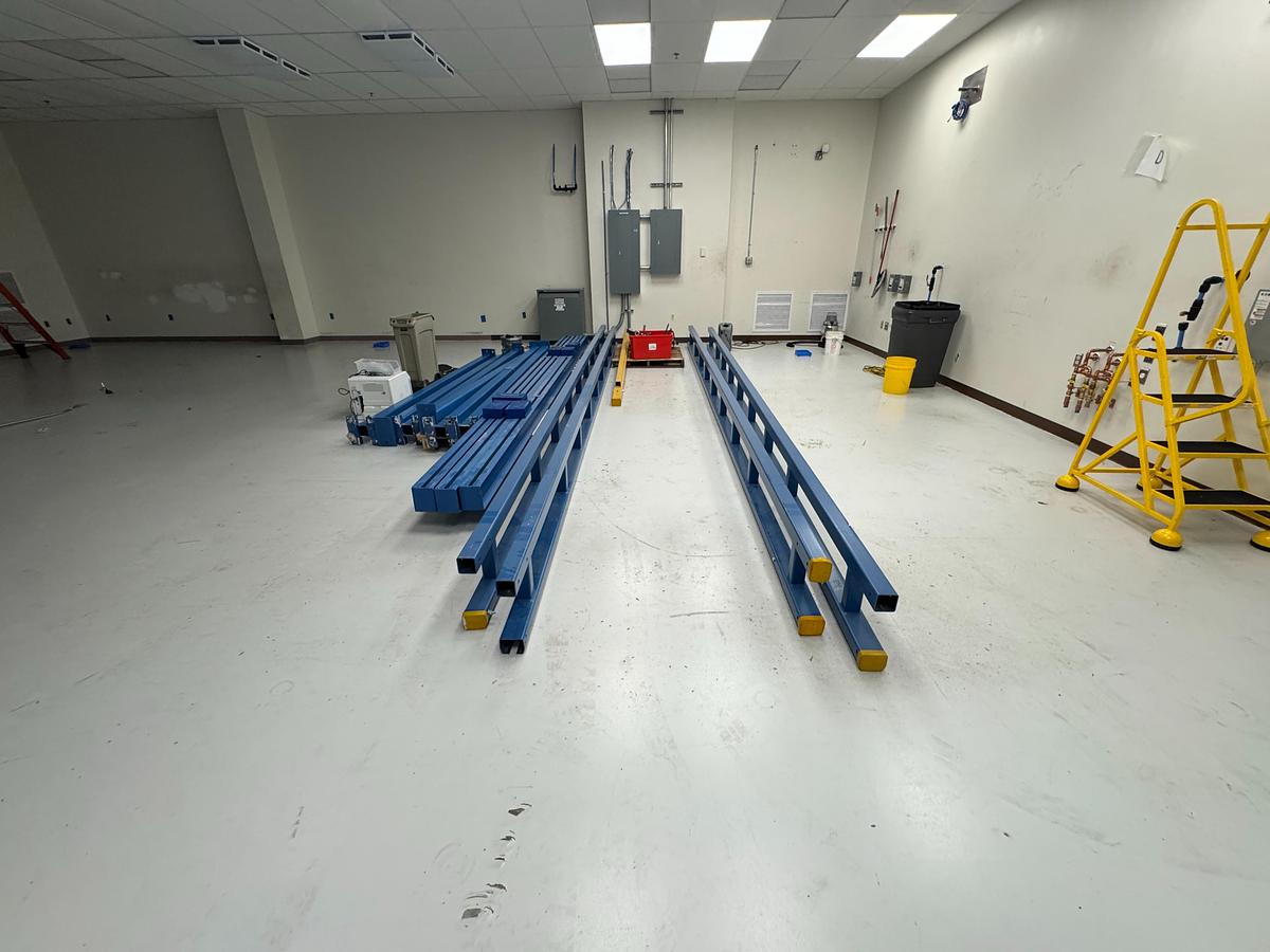 Used 1/2 Ton Harrington Dual Speed Electric Hoist and Crane System (2009)