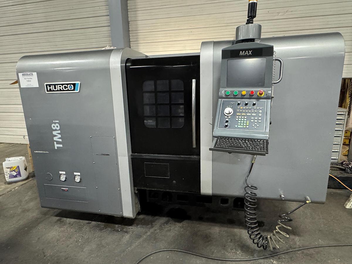 Used 2013 Hurco TM8i Slant-Bed CNC Lathe