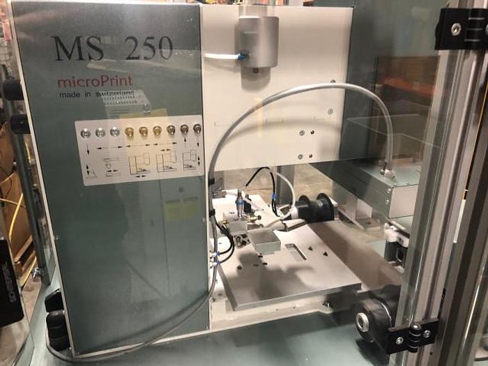 Used Micro Print Pad 2-Station Pad Printer (2016)