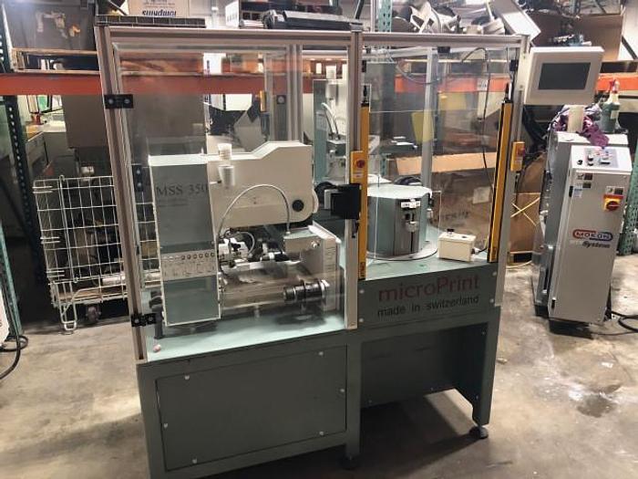 Used Micro Print Pad 2-Station Pad Printer (2016)