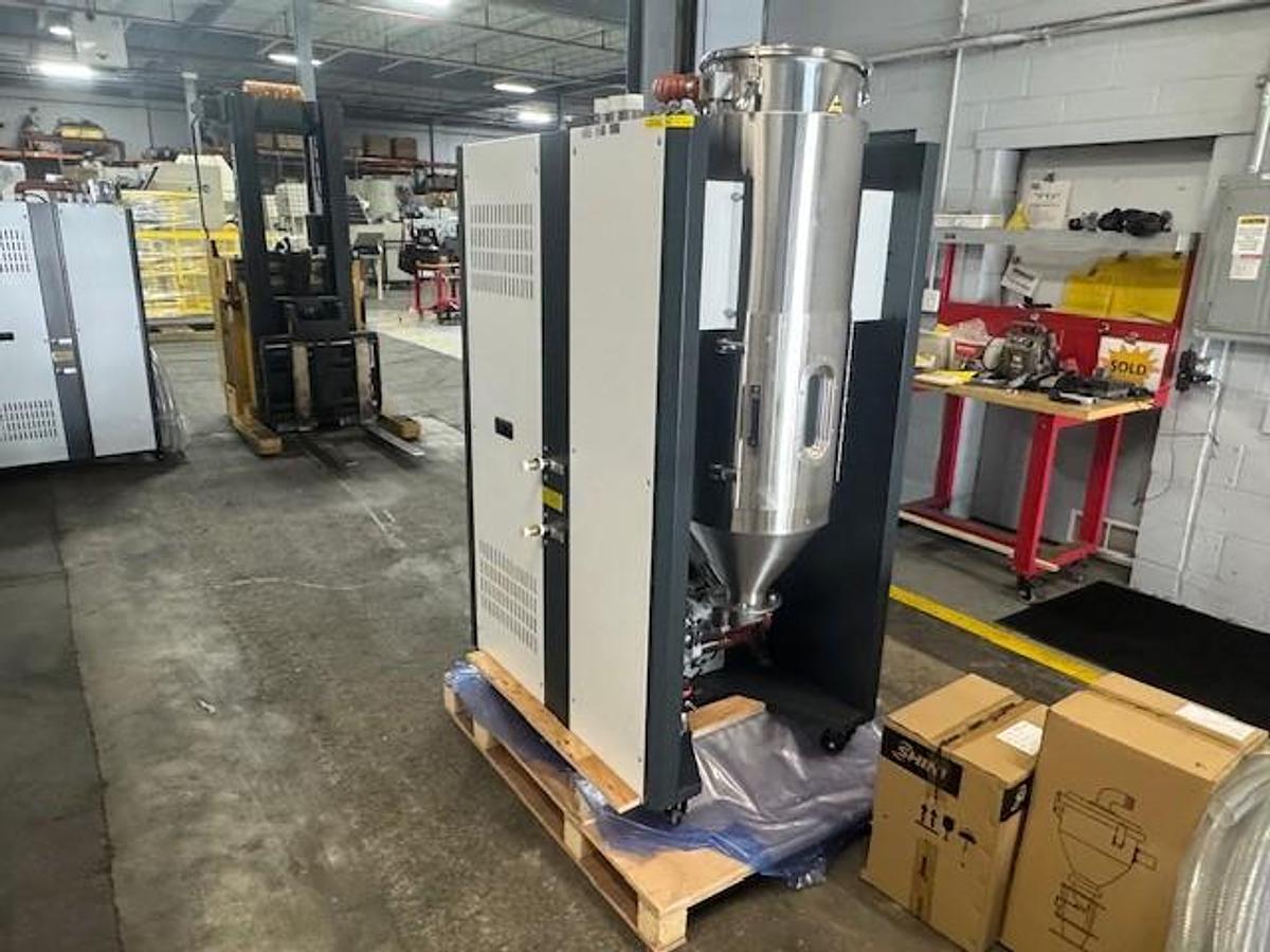 20 CFM Shini Desiccant Wheel Dryer w/Hopper & Cart