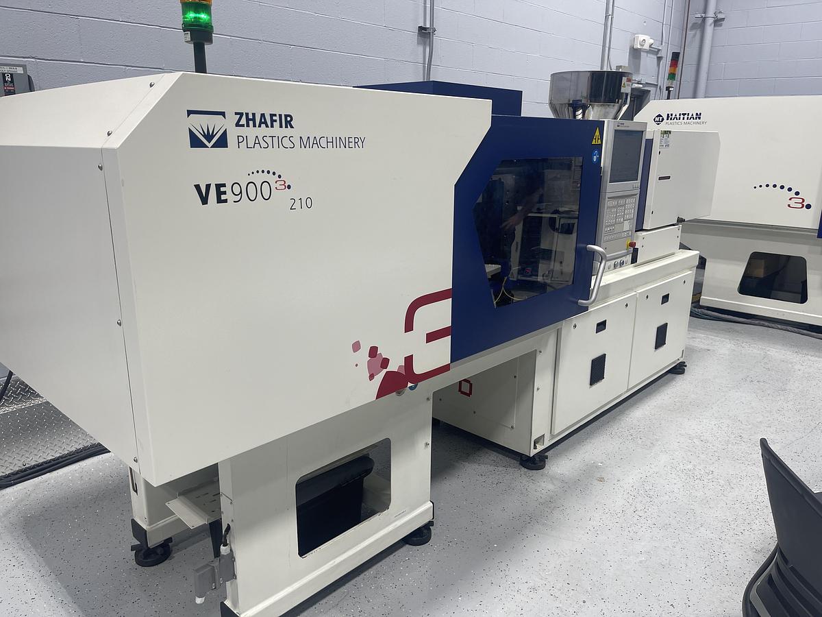 Used 101 Ton, 2.26 Oz., Haitian Zhafir VEIII900/210 Injection Molding Machine (2017)