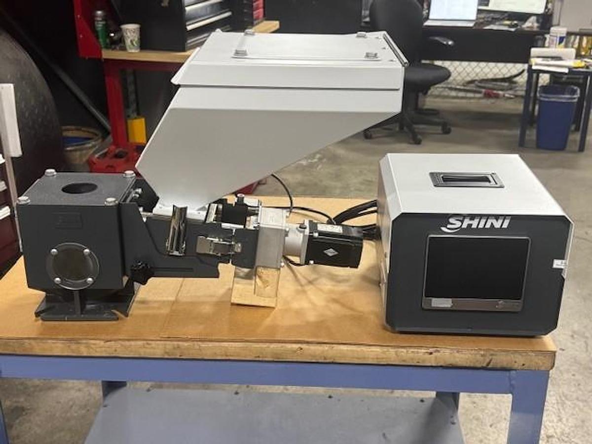 286 lbs/hr Shini Single-Color Auger Feeder System SCM Series (2026)