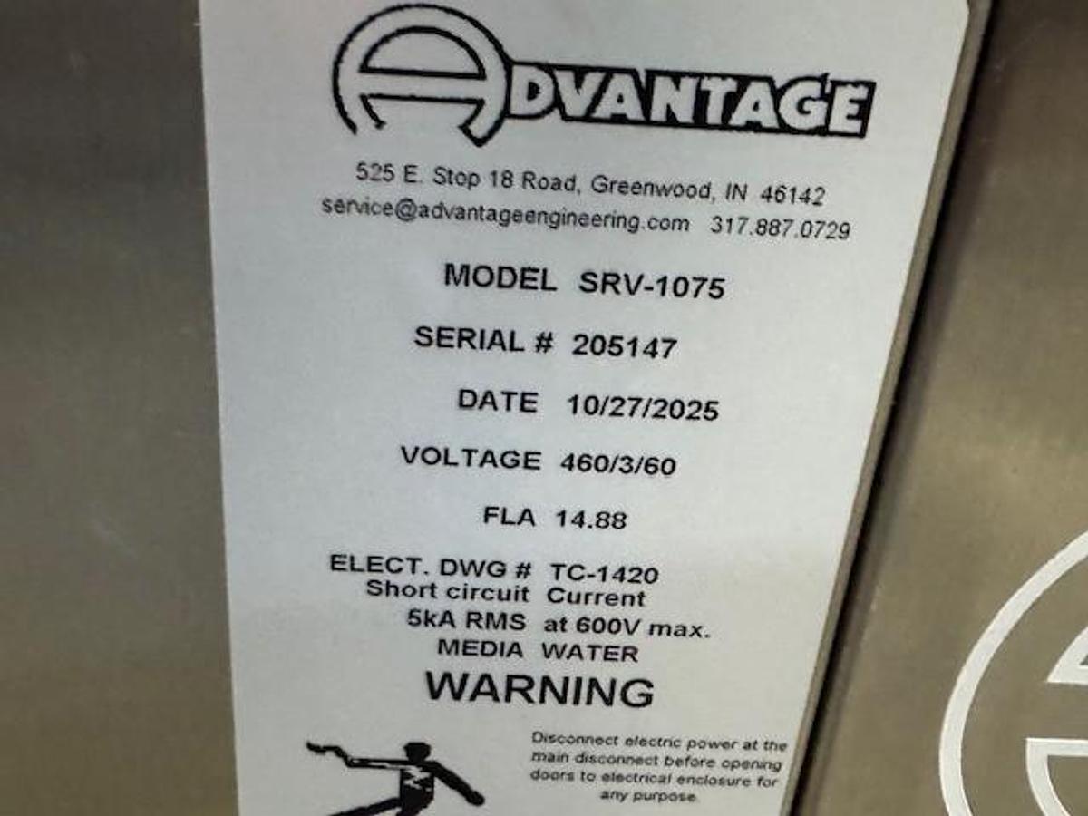 2 HP Advantage Sentra Series Temperature Controller 460V