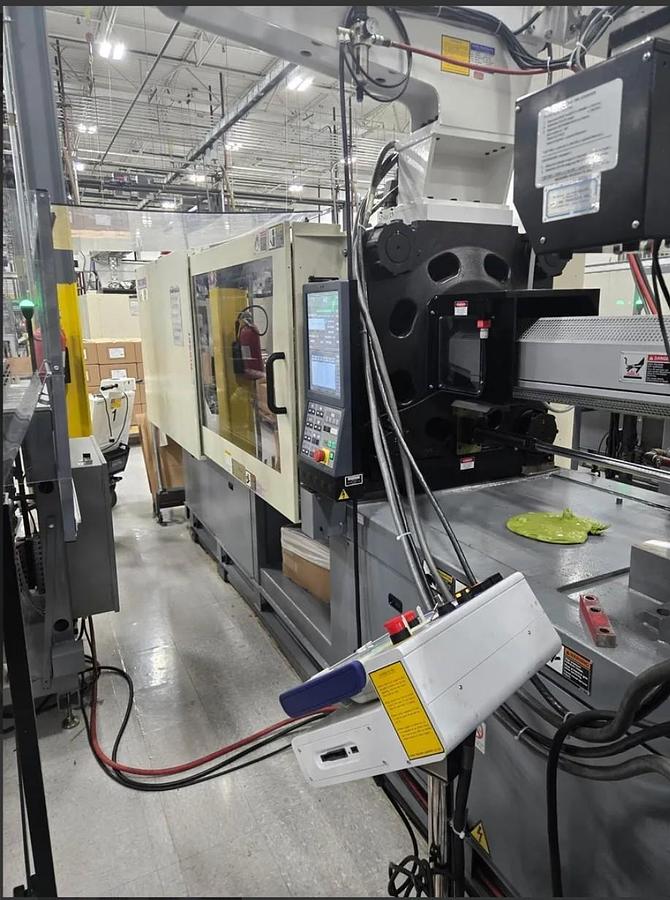 Used 198 Ton, 14.9 oz Nissei FNX180IIIA-36A Injection Molding Machine (2016)