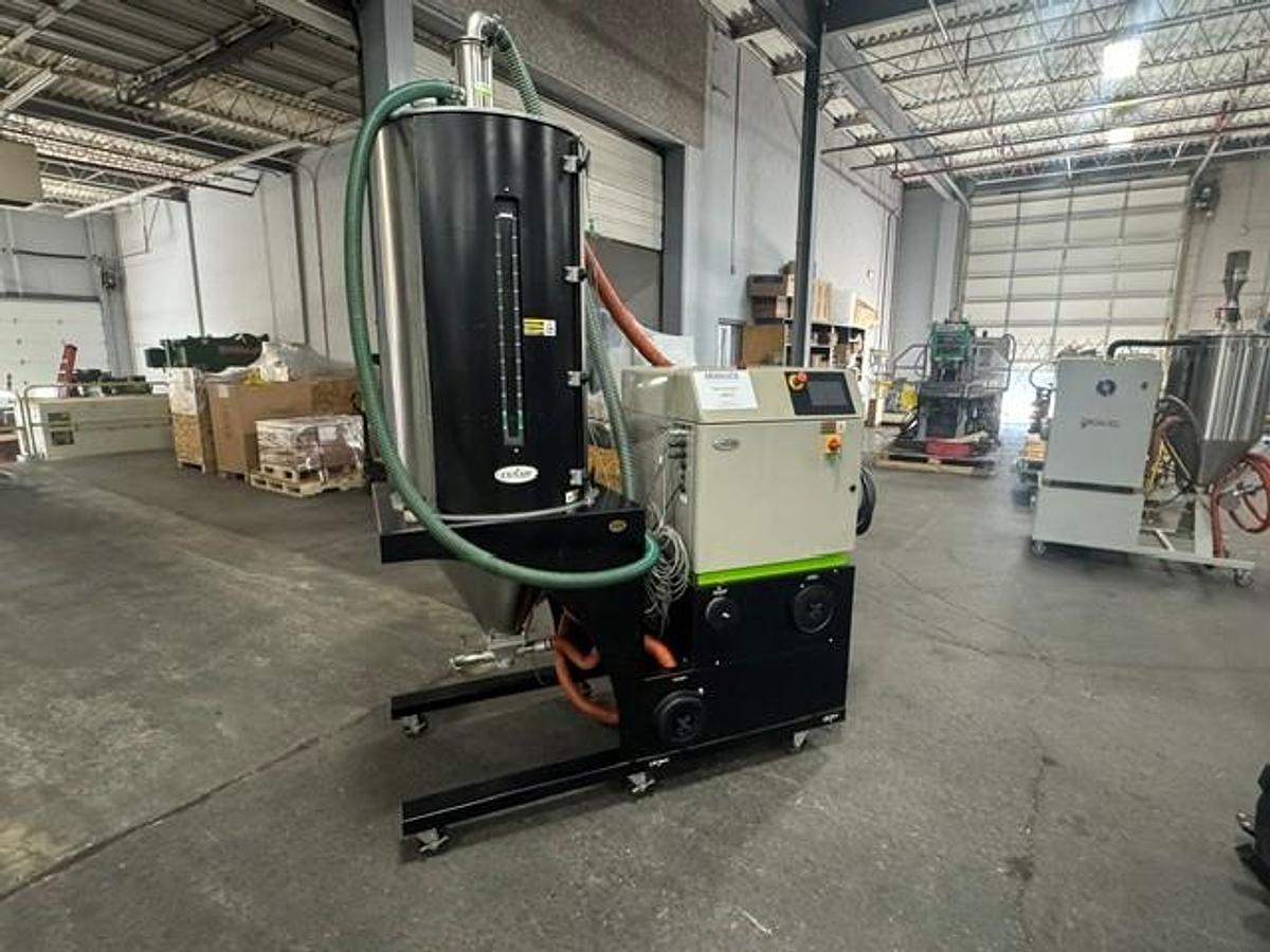 Used 100 lb./hr Conair DX-100 Dryer with 385 lb. Hopper (2018)