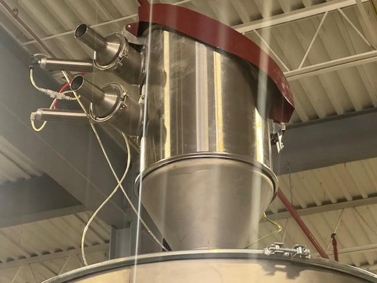 Used 180 lb./hr Wittmann E180 Silmax Material Dryer with 600 lb. Hopper (2012)