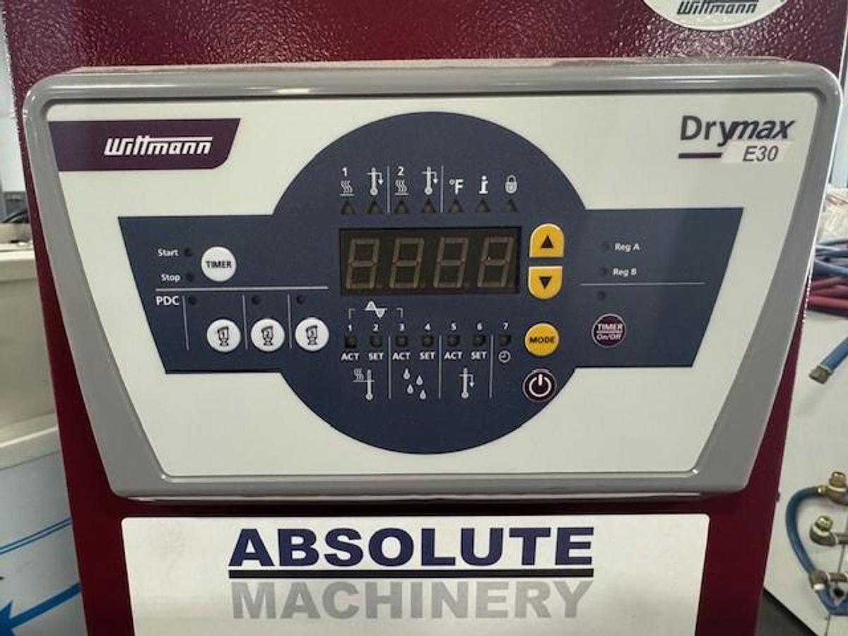 Used Wittman E30 Drymax Series Material Dryer with Hopper (2022)