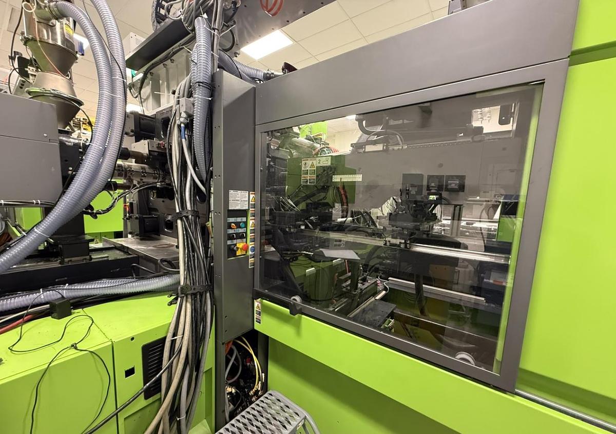 Used 281 Ton Engel E-Motion 310H-310L 2-Shot Rotary Platen Injection Molding Machine (2017)