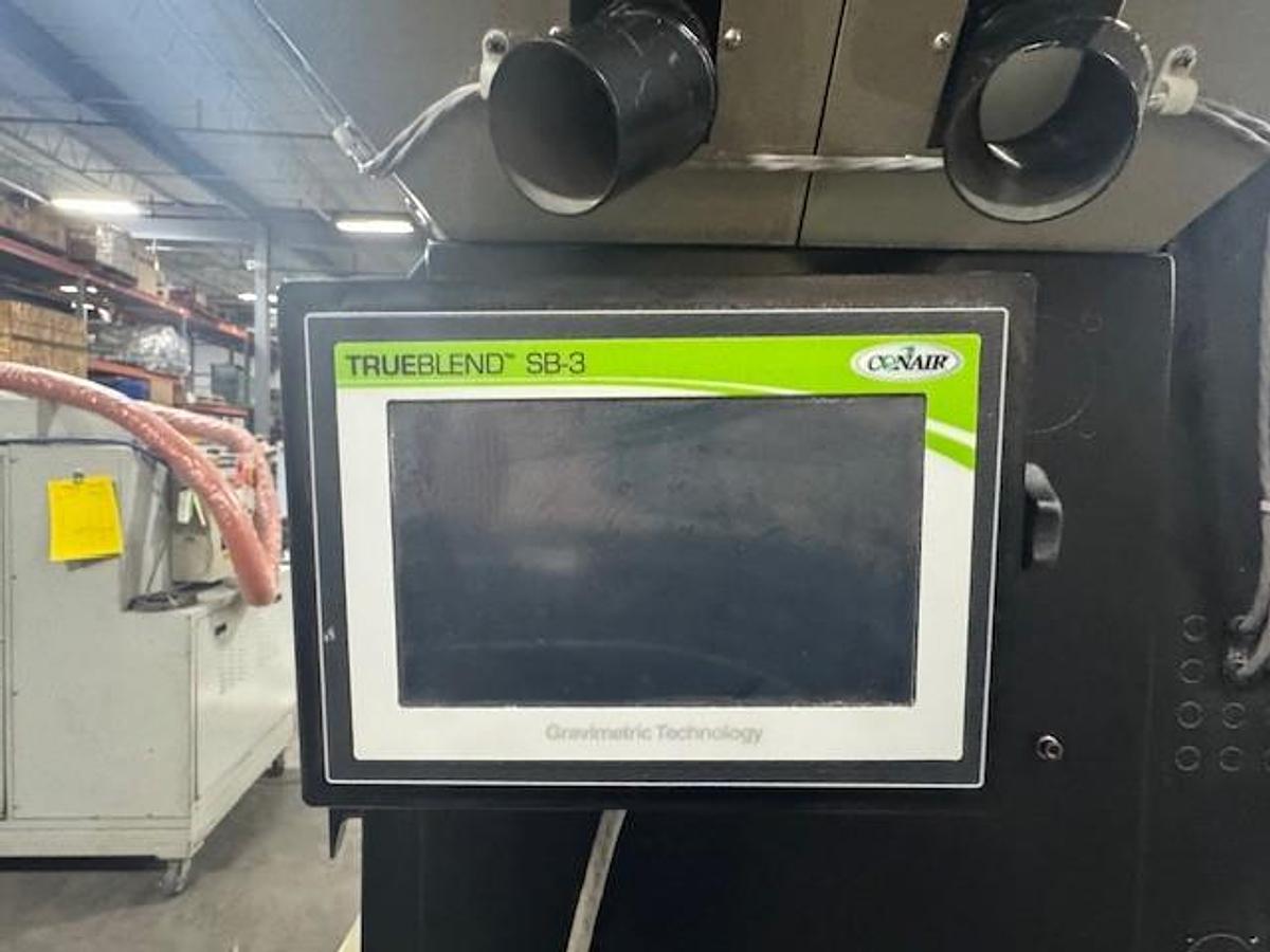 Used 1,200 lb./hr 4 Component Conair Trueblend Gravimatic Blender
