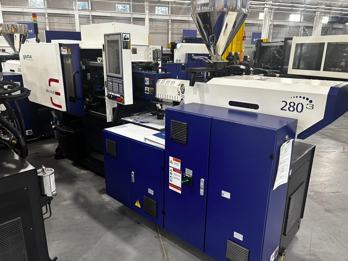 67 Ton, 4.89 Oz., Haitian MAIII 600/280 Injection Molding Machine (2023)