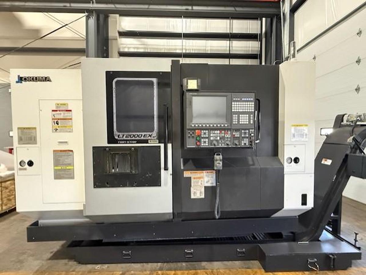 Used 2019 Okuma LT2000EX Dual Turret Lathe