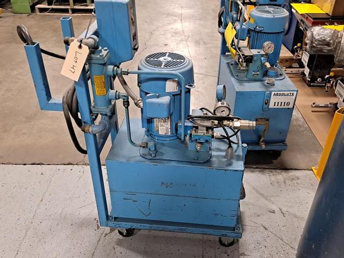 Used 5 HP Hydraulic Core Pull Power Pack