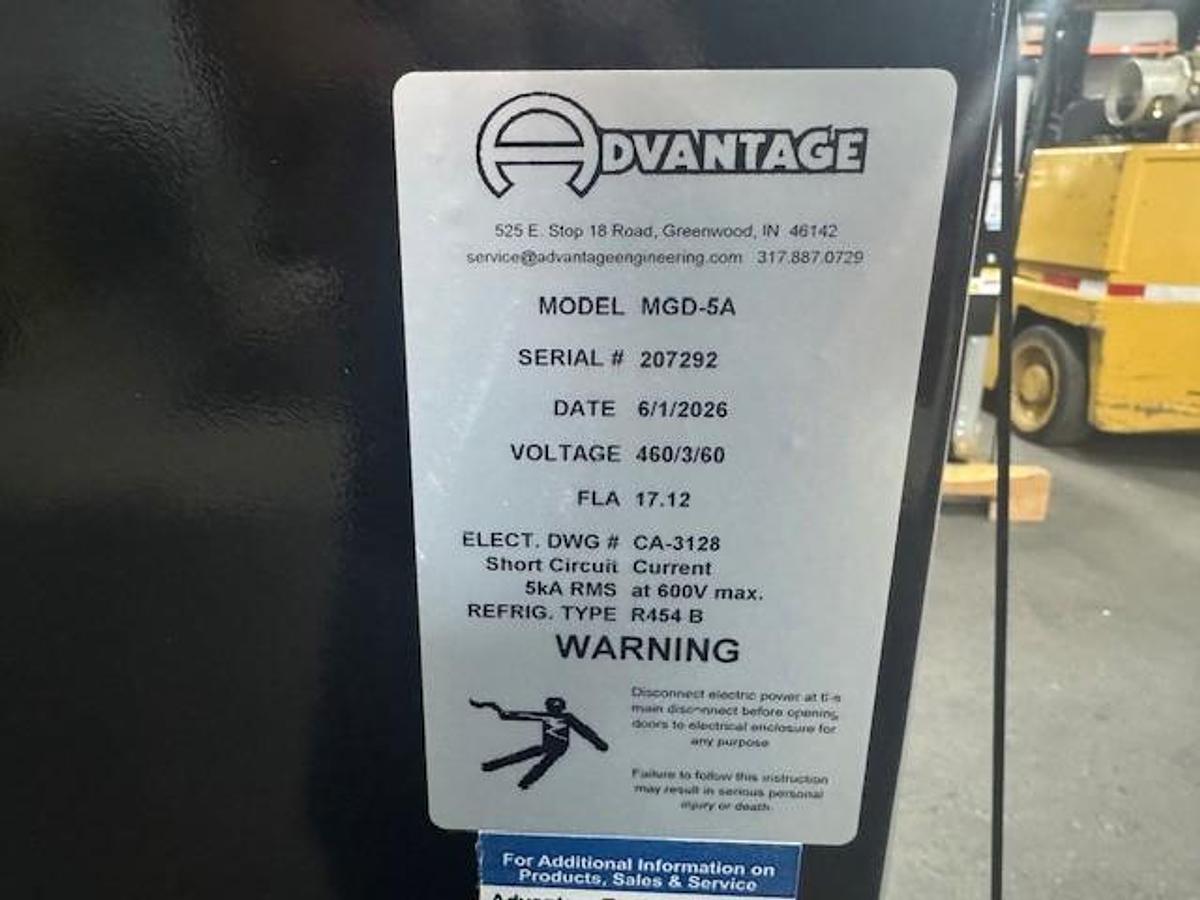 5-Ton Advantage MGD-5A Air-Cooled Portable Chiller 460V (2026)