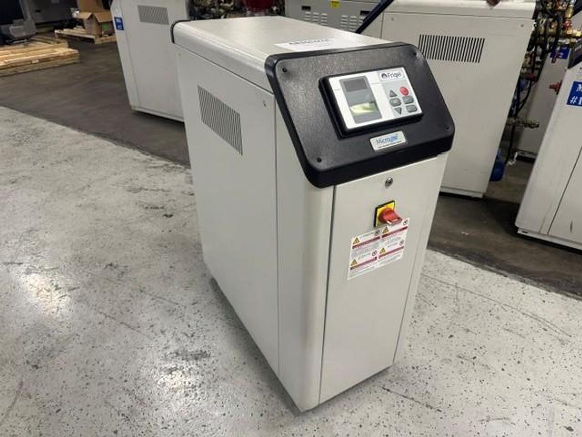 Used 2.5 Ton Frigel RCM40/6 SP Chiller and Temperature Controller