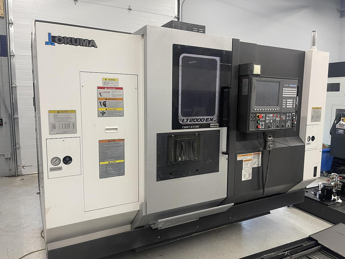 Used 2019 Okuma LT2000EX Dual Turret Lathe