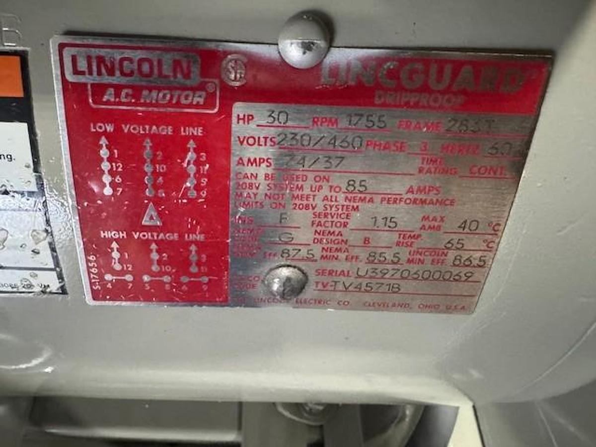 Refurbished 30 HP AEC/Nelmor Granulator