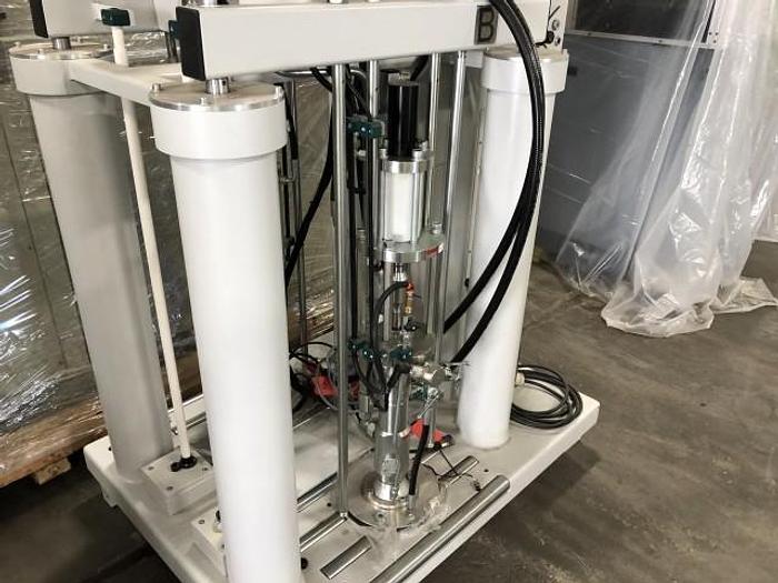 Used 85 Ton, MULTITECH (LSR) 2-Station Vertical Injection Molding Machine (LAB) (2015)