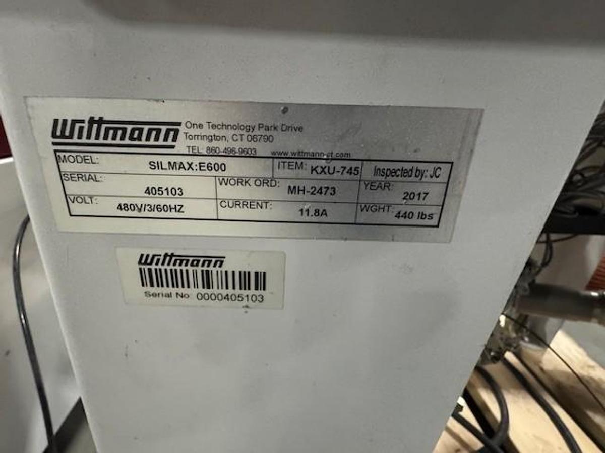 Used Wittman 300 lb./hr E-300 Material Dryer with Dryer Bank System
