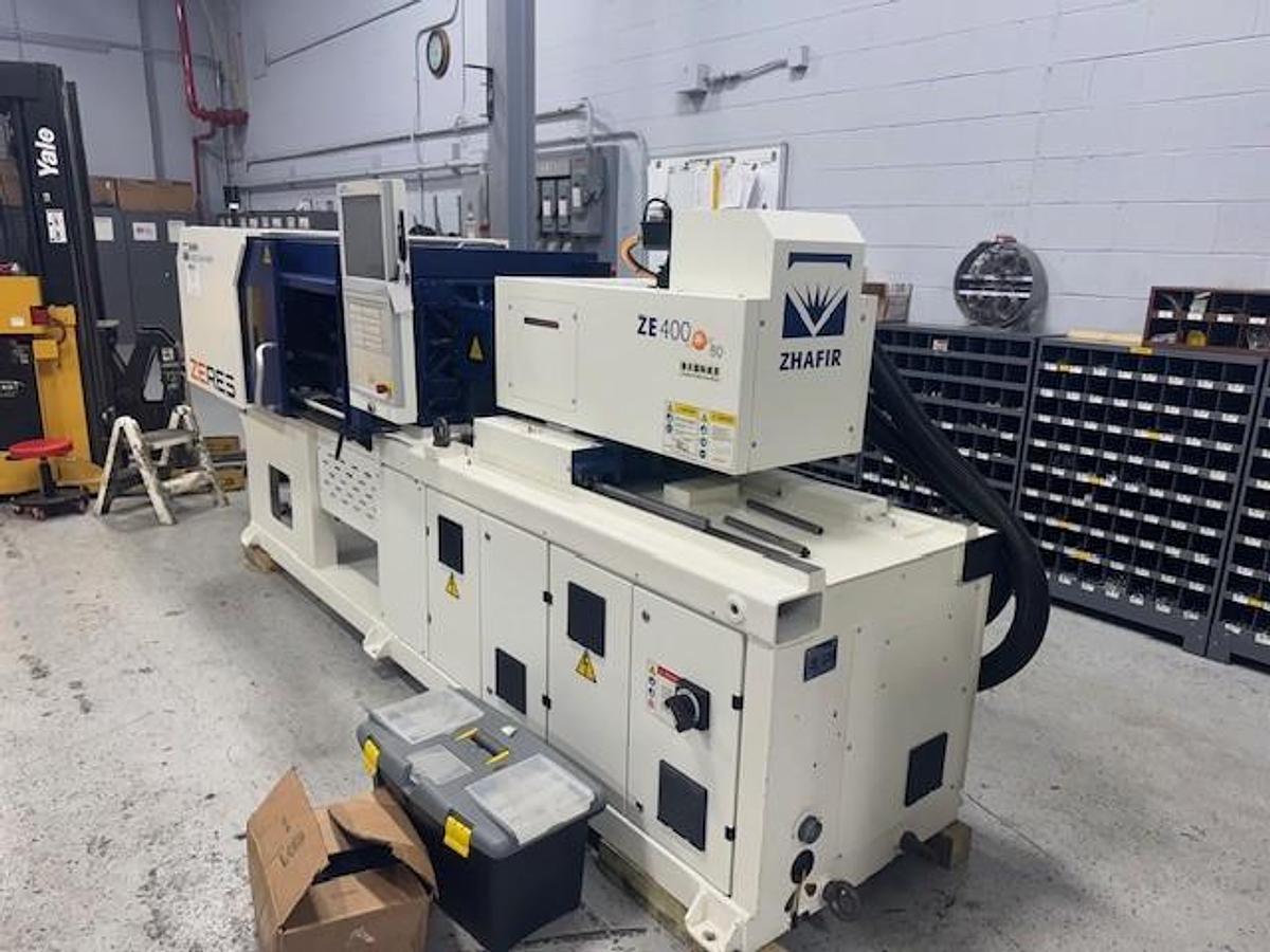 Used 45 Ton, 1.16 Oz., Haitian ZE 400/80-B Injection Molding Machine (2015)