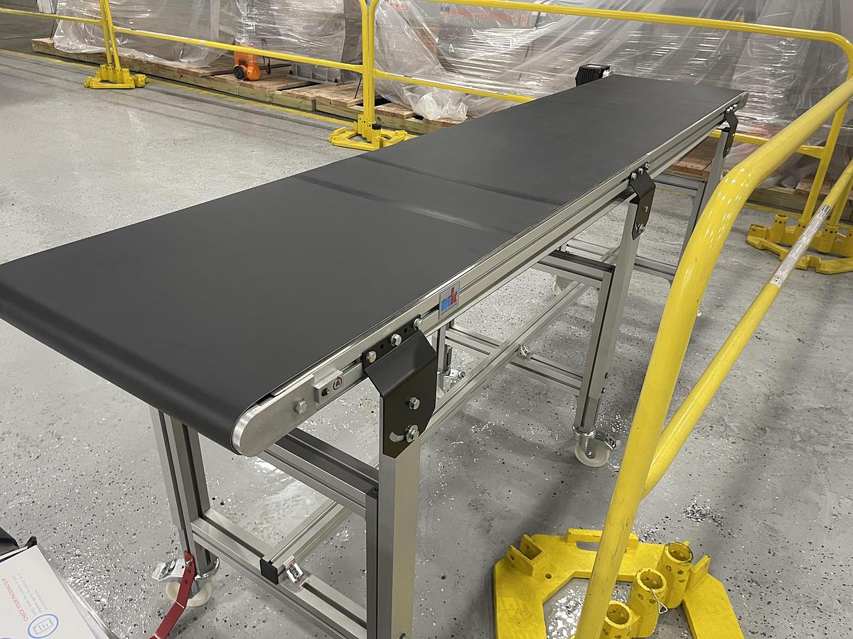 2025 MK Flat Belt Conveyor 20"W x 8'L