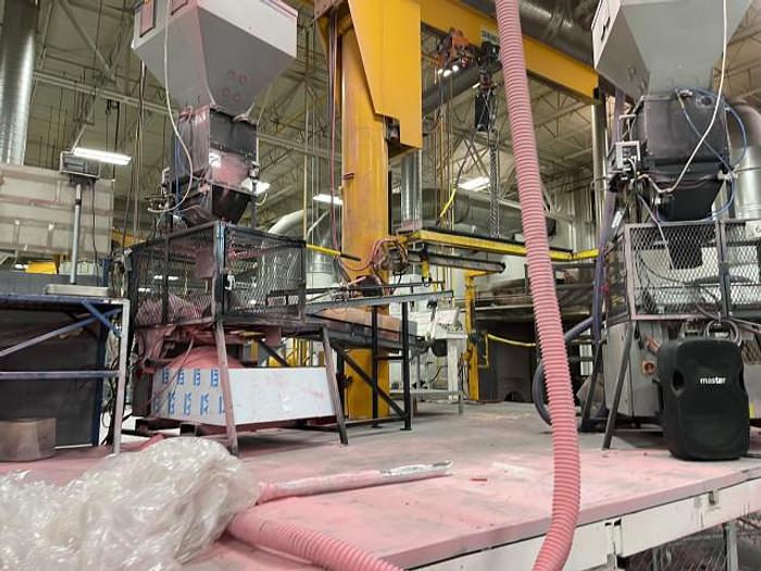 Used 4-Arm 220 Ferry Rotational Molder