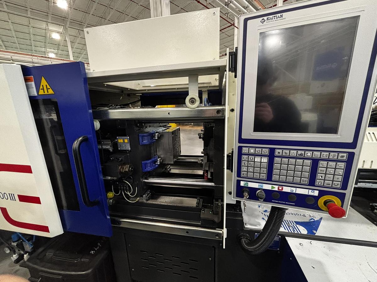 67 Ton, 4.89 Oz., Haitian MAIII 600/280 Injection Molding Machine (2023)