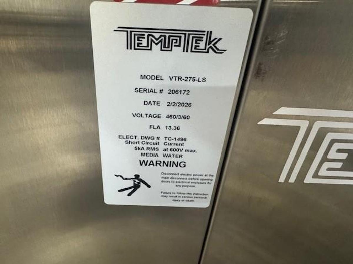 3/4 HP Temptek VTR Series Temperature Controller
