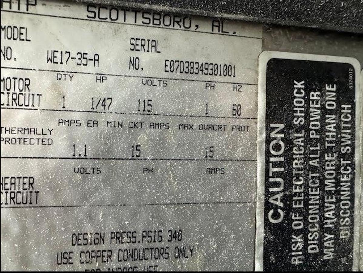 Used Crizaf 32" Wide x 20' Flat Belt Conveyor with Cooling System