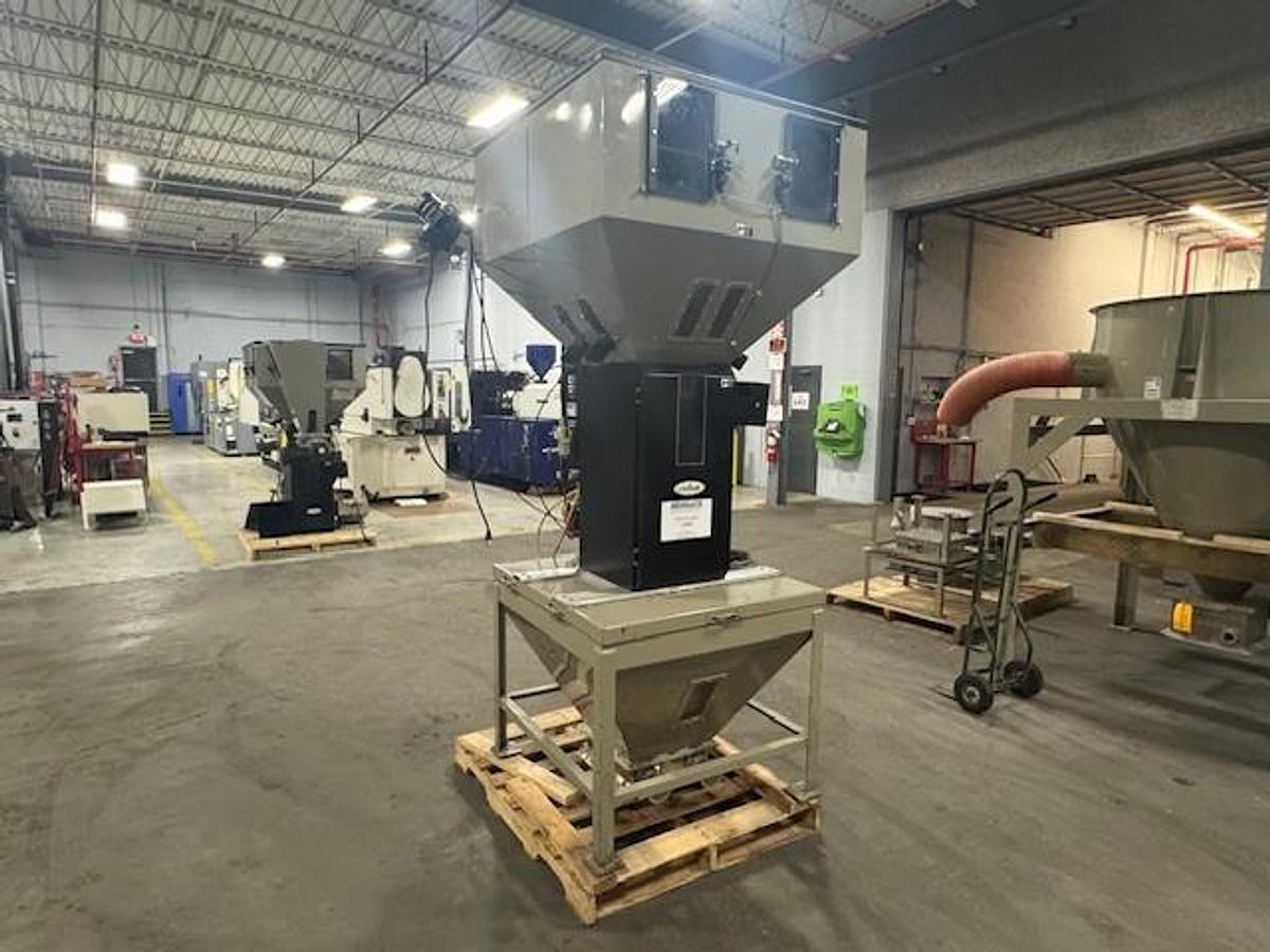 Used 1,200 lb./hr 4 Component Conair Trueblend Gravimatic Blender