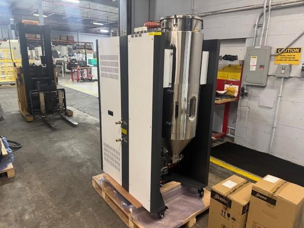 20 CFM Shini Desiccant Wheel Dryer w/Hopper & Cart