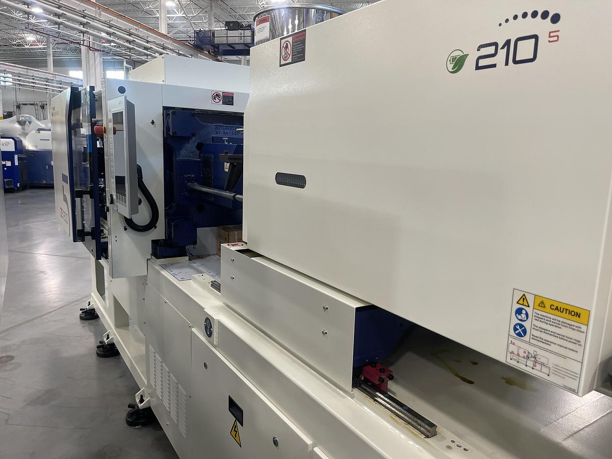 135 Ton, 3.21 Oz., Haitian ZEV 1200/210 Injection Molding Machine