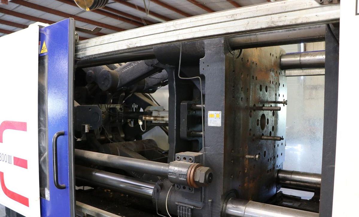 Used 427 Ton, 45.68 Oz. Haitian MARSIII3800/2250eco Injection Molding Machine