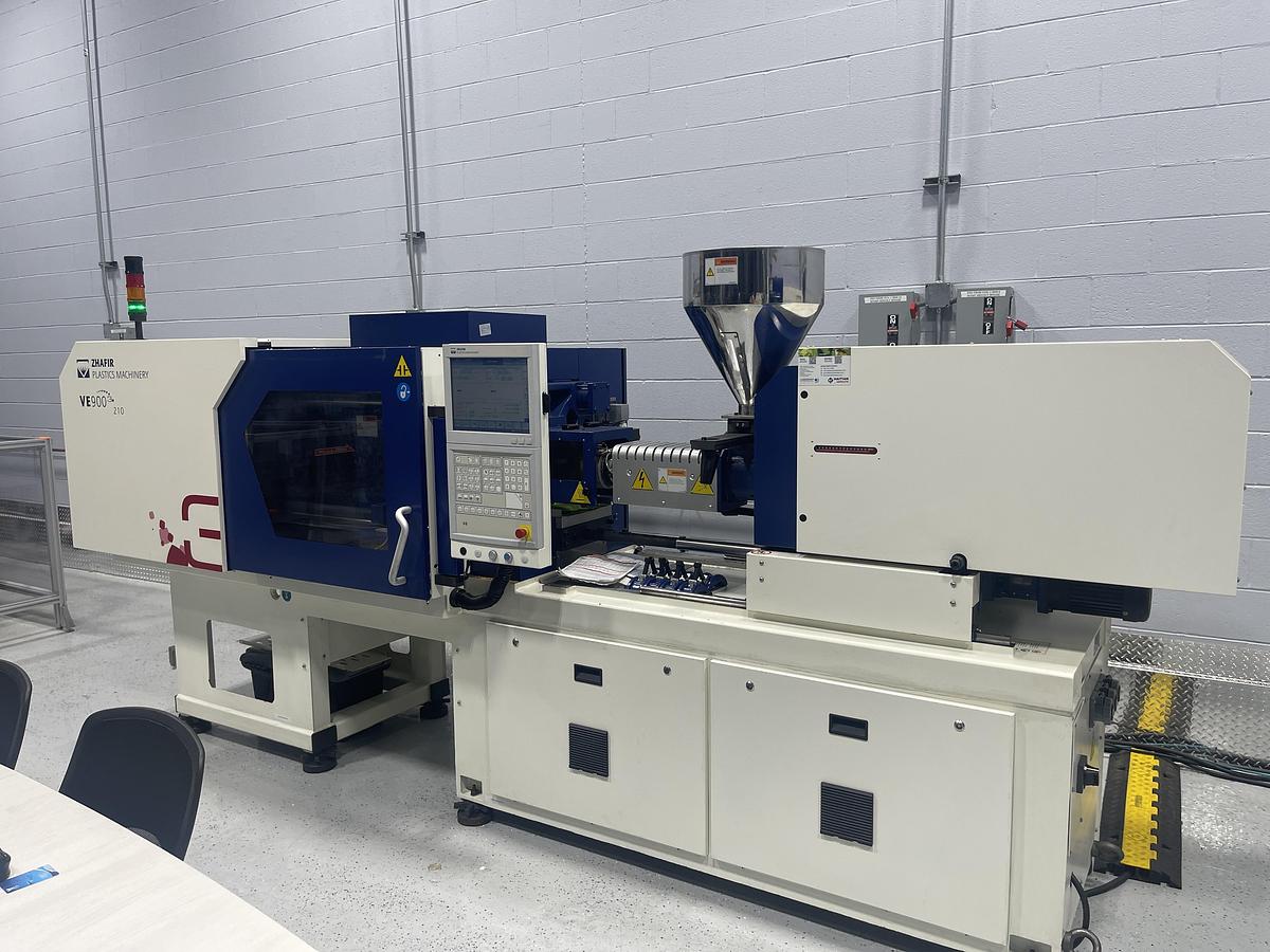 Used 101 Ton, 2.26 Oz., Haitian Zhafir VEIII900/210 Injection Molding Machine (2017)