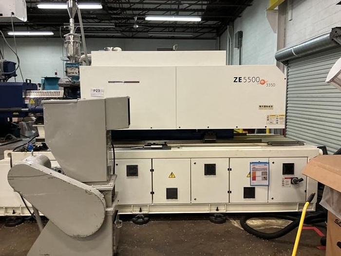 Used 618 Ton, 52 Oz., Haitian ZE5500/3350 Injection Molding Machine (2017)