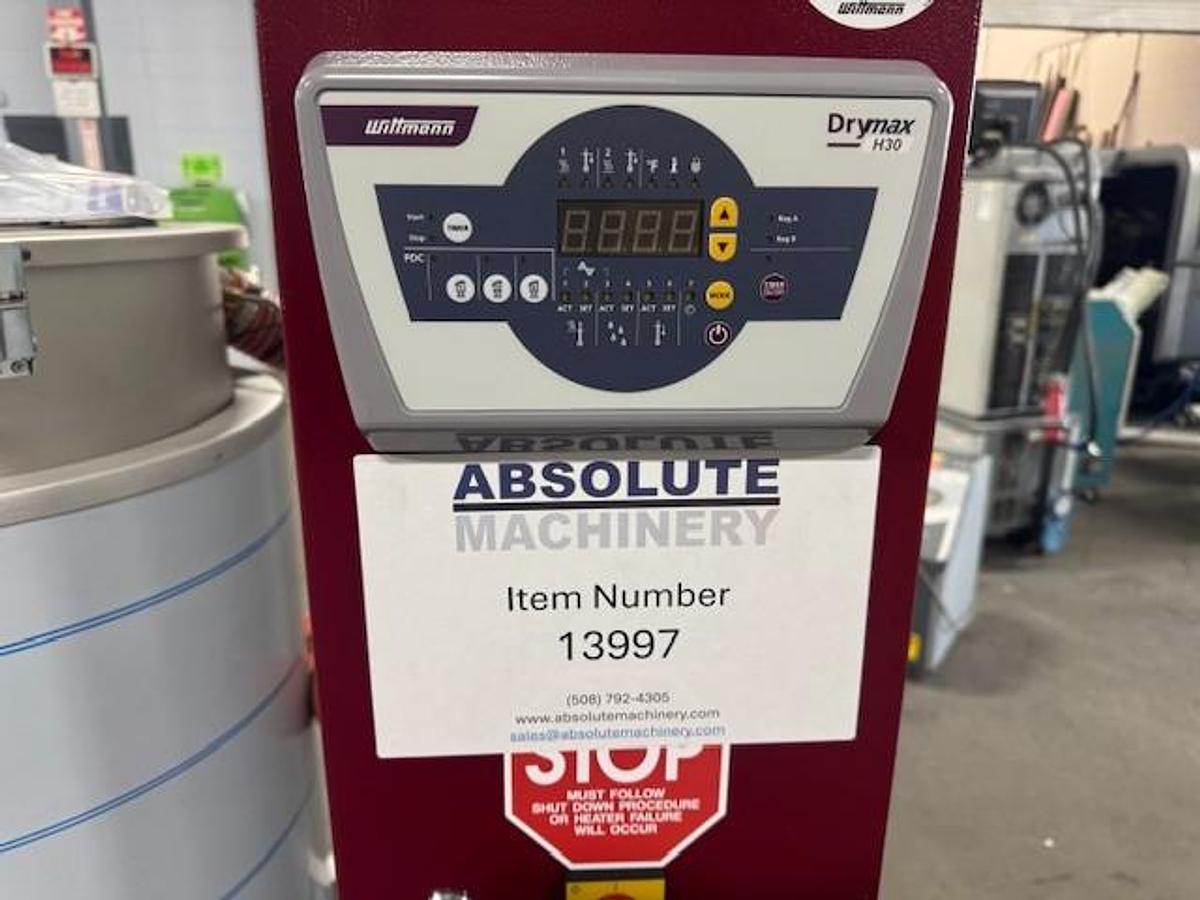 Used Wittmann H30 Drymax Series Material Dryer with 80 lb.Hopper (2022)