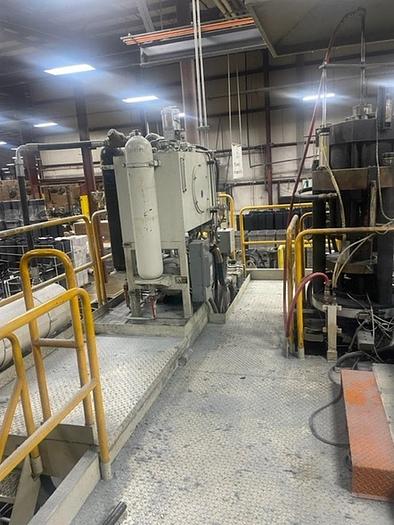 Used 180 Ton Sterling Twin 20 Lb Blow Molder